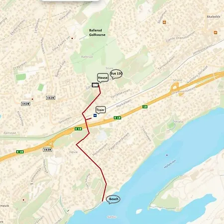 Lite Hus 15 Min Fra Oslo Hébergement de vacances