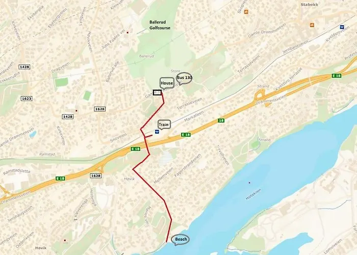 Lite Hus 15 Min Fra Oslo 度假居